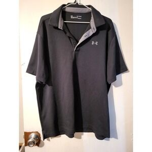 Nike Golf Dri‑Fit Black V‑Neck Dress Tunic XL | Moisture Wicking Athleisure Golf